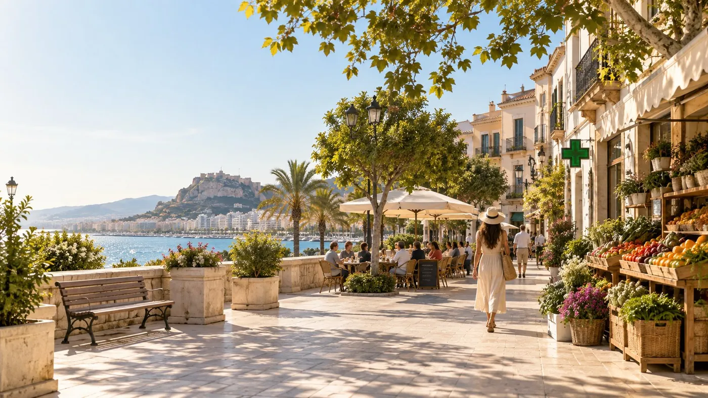 Rue du centre ancien d'Alicante